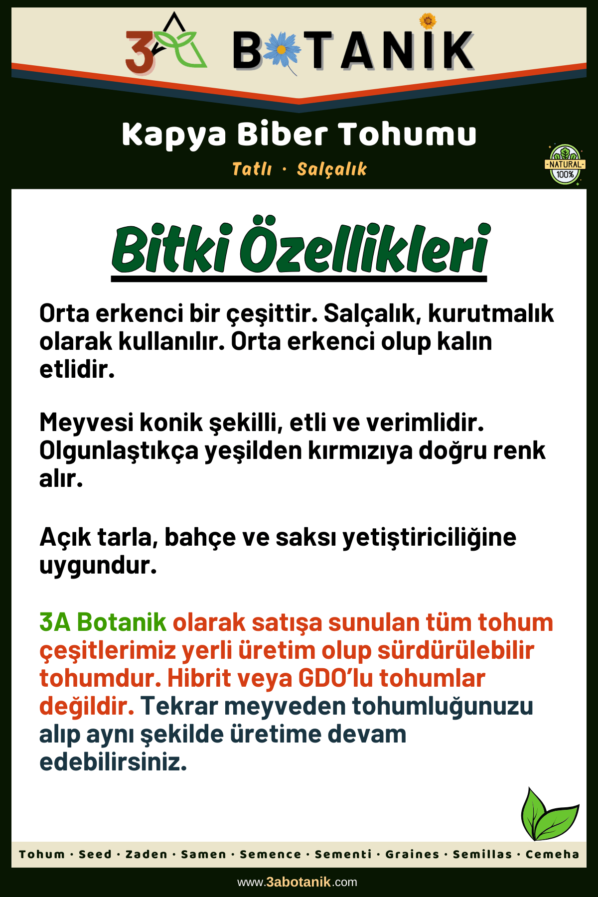 Kapya%20Biber%20Tohumu,%20Yerli%20ve%20Sürdürülebilir%20Tohum