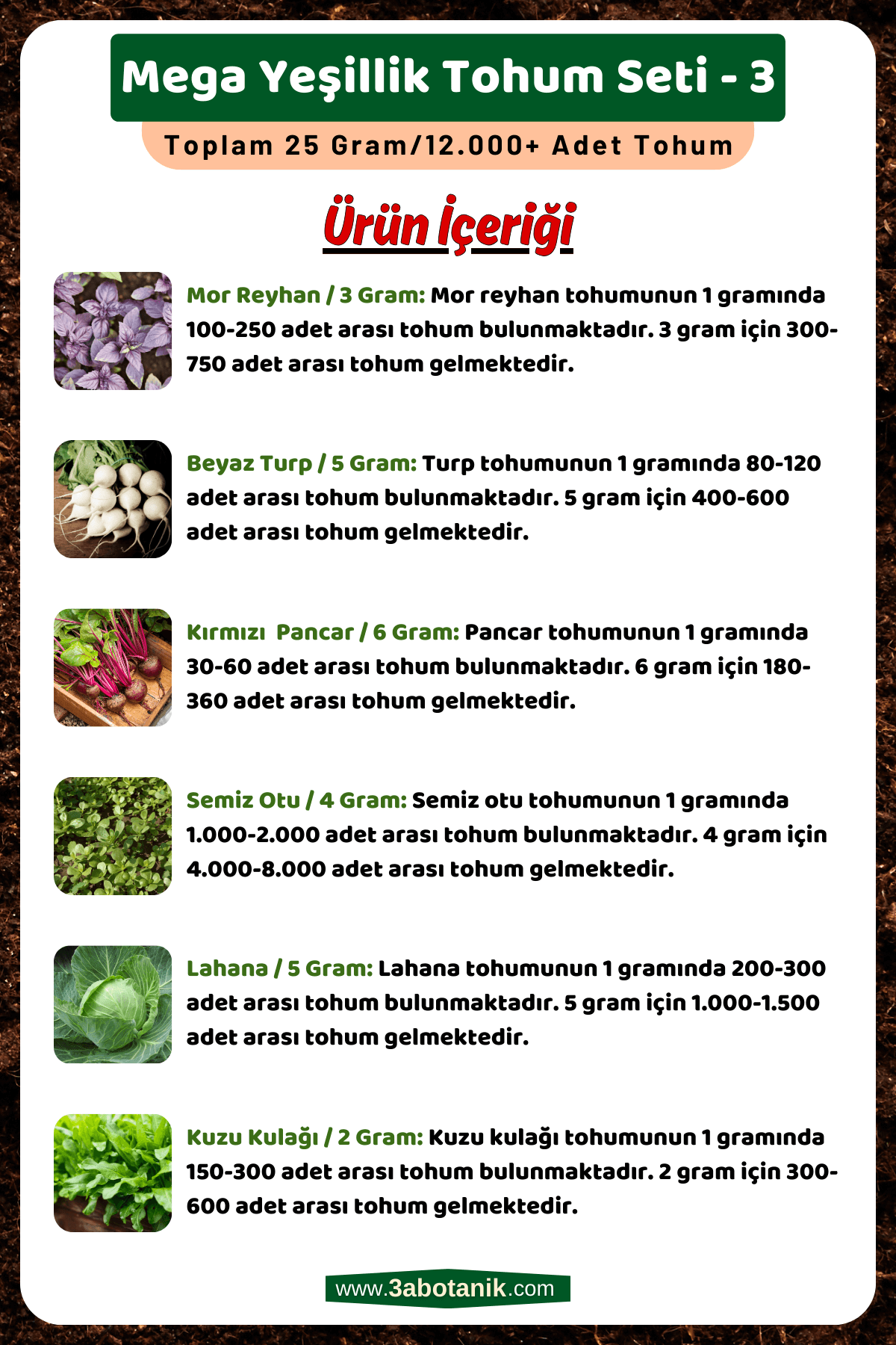 Mega%20Yeşillik%20Tohum%20Seti%20-%203,%20Toplam%2025%20Gram/12.000%20Adet%20Yeşillik%20Tohumu