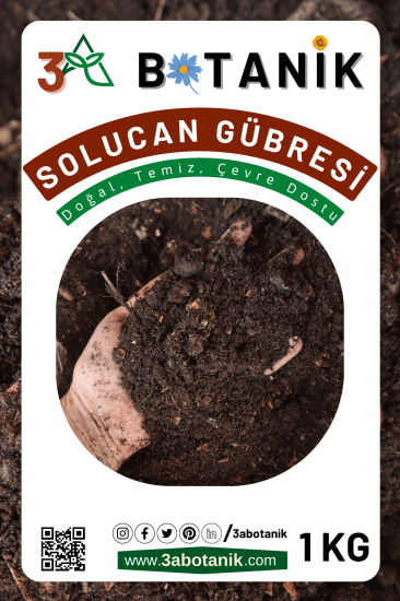 Katı Solucan Gübresi, 5 Kg